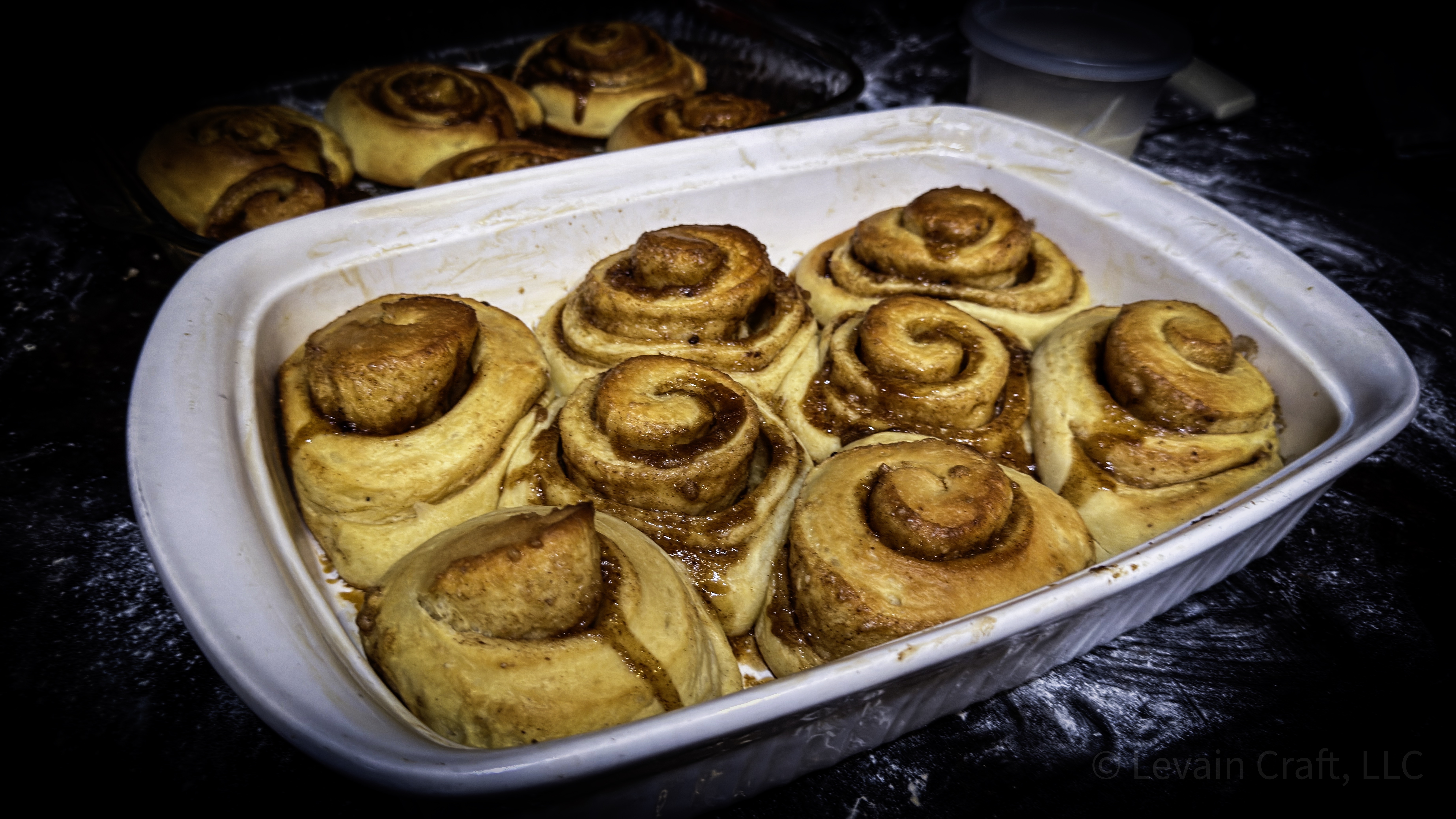 Sourdough Cinnamon rolls
